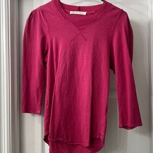 We The Free Fuchsia Top